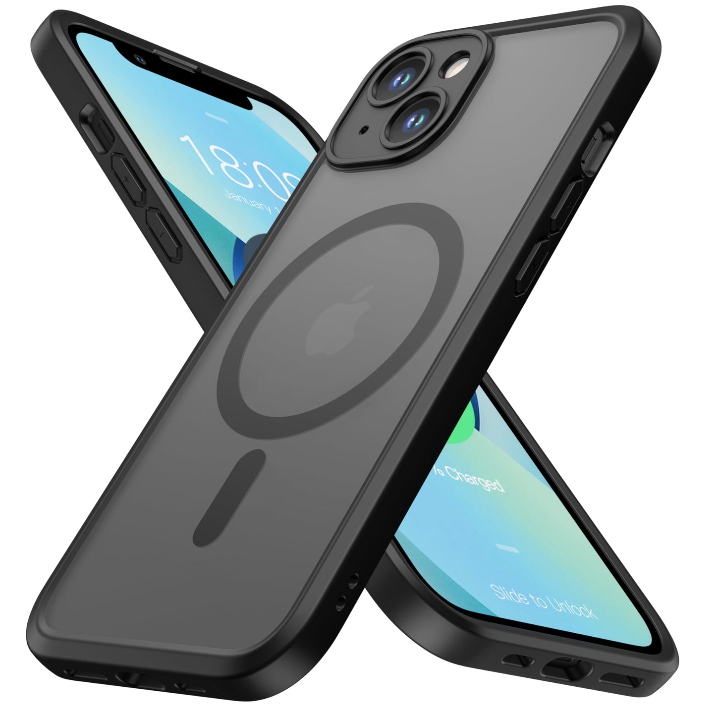 ImpactStrong Magnetic Guard Designed for iPhone 14 Case [Camera Protection] [Military Grade Drop Tested] [Compatible with MagSaf