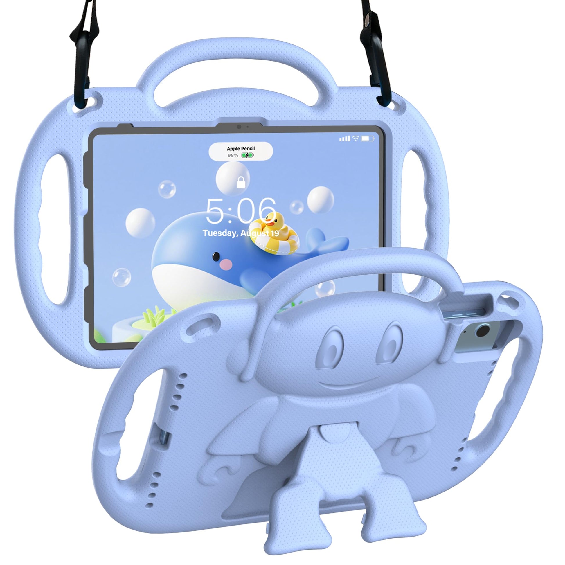 VICVOL Kids Case for iPad A16 11 2025 (11th Gen) & 10th Generation 10.9 2022 & iPad Air 11 M3/M2 & Air 5th/4th Gen & Pro 11, Dur