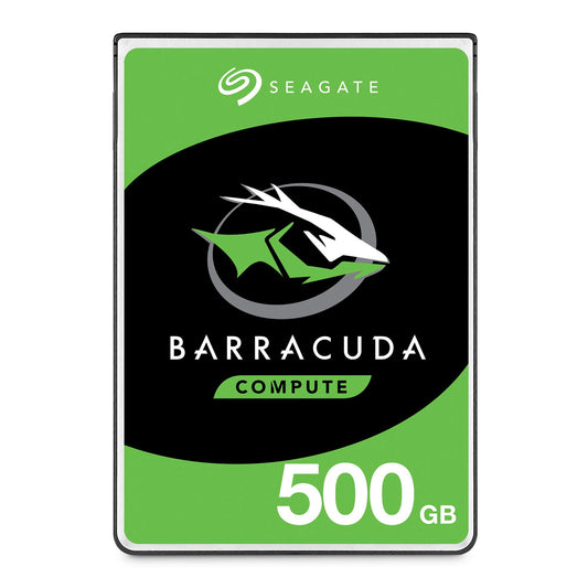 Seagate BarraCuda Mobile Hard Drive 500GB SATA 6Gb/s 128MB Cache 2.5-Inch 7mm (ST500LM030)