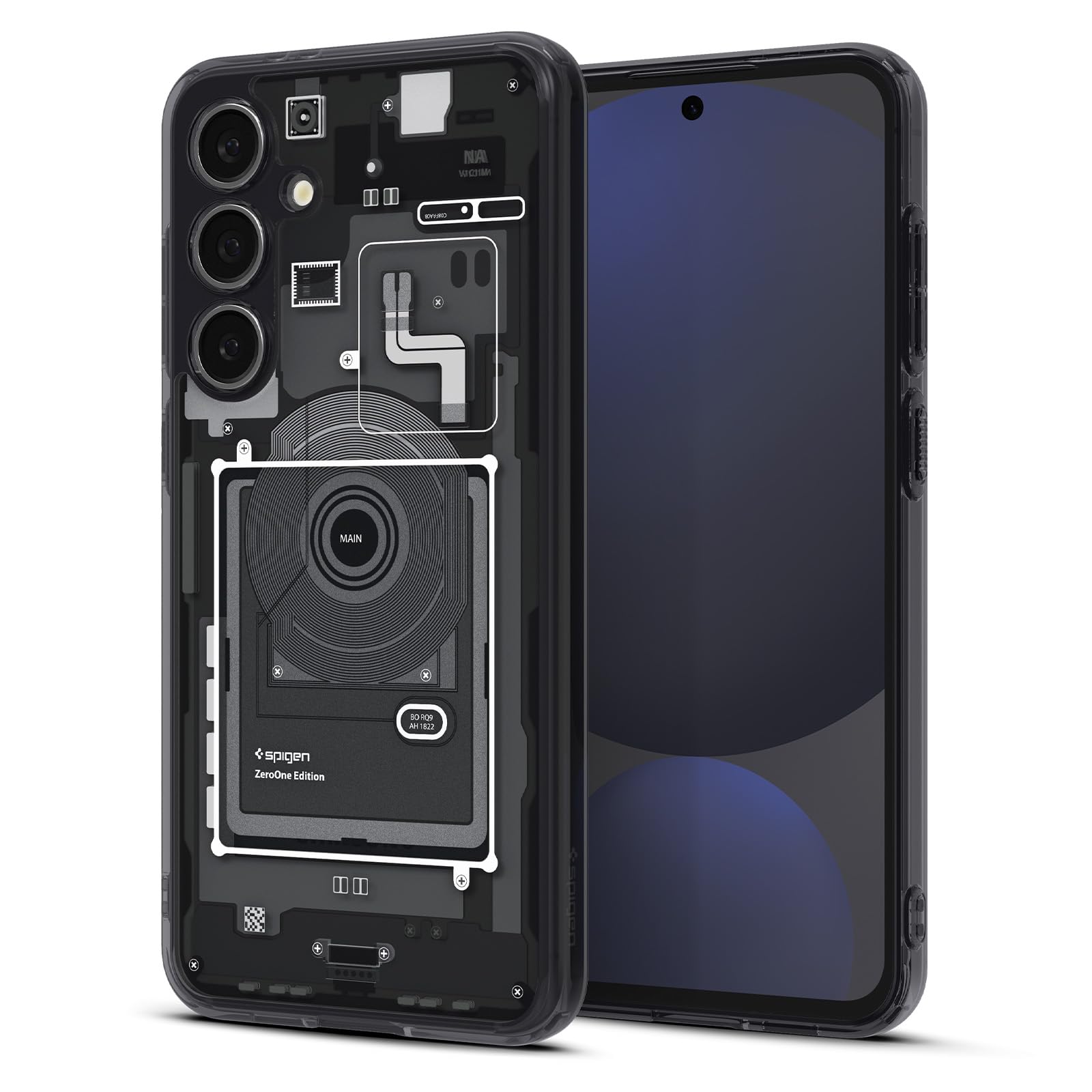 Spigen Ultra Hybrid Designed for Galaxy S24 FE Case (2024) [Anti-Yellowing], Zero One