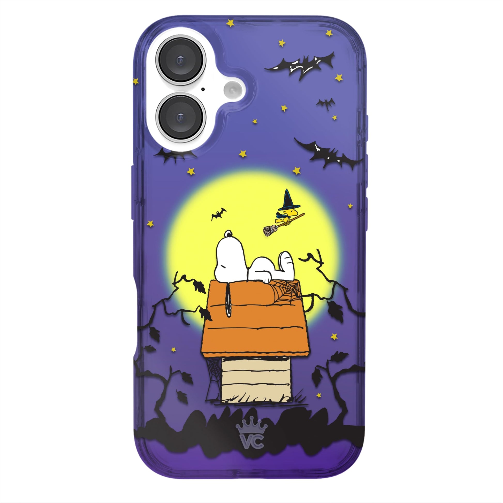 VELVET CAVIAR x Snoopy Phone Case for iPhone 16 - Compatible with MagSafe [10ft Drop Tested] - Spooky Large Snoopy
