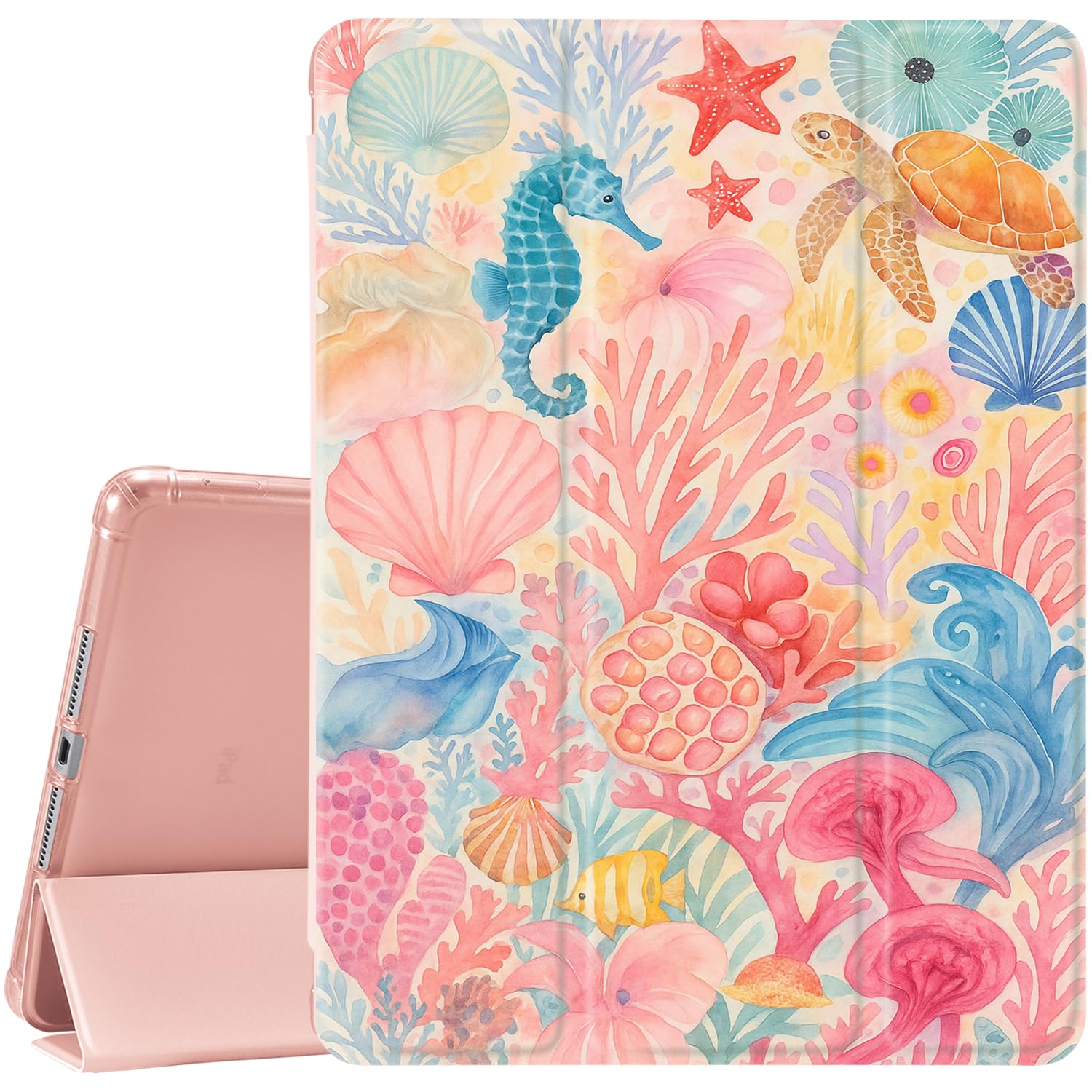 JOYLAND for iPad 10th Generation Case 10.9 inch/iPad (A16) 11th Generation 11 Inch 2025 with Pencil Holder-Auto Wake/Sleep,Starf
