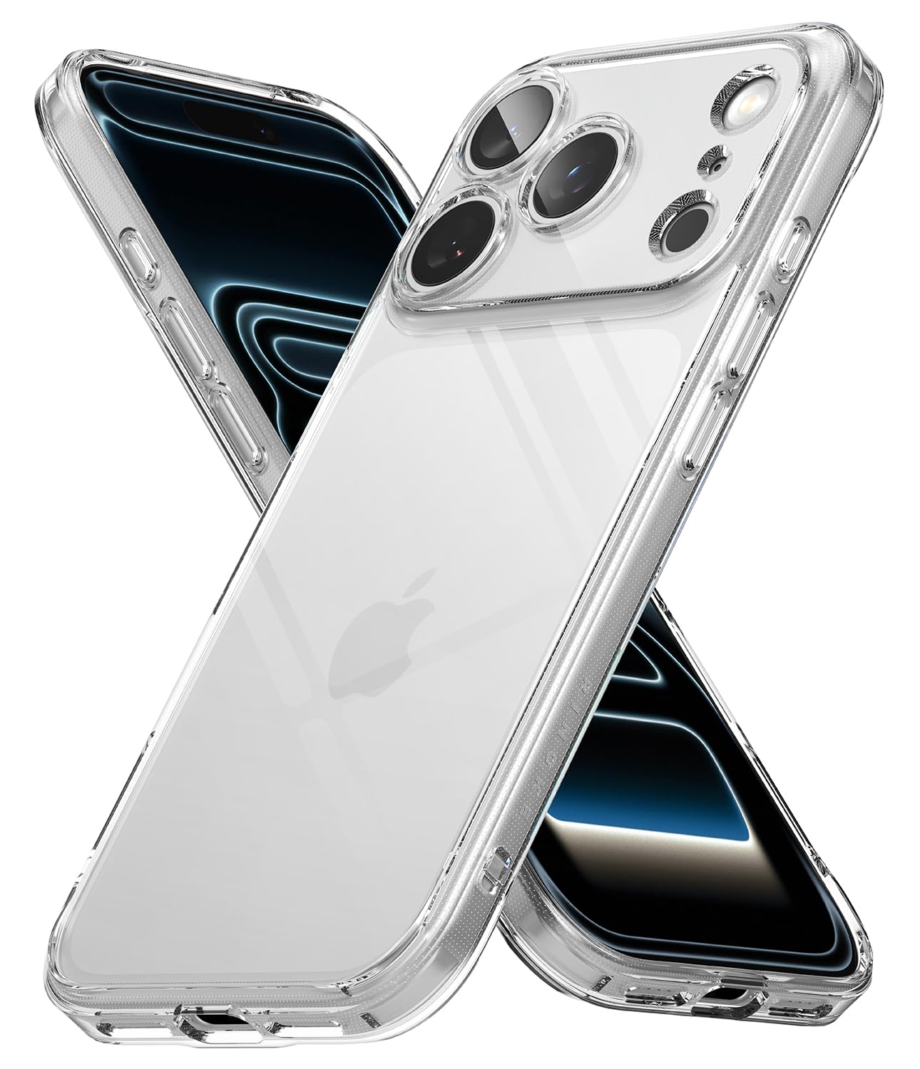 Ringke Fusion for iPhone 17 Pro Max Case [Always Look Classy] UV Coating for Scratch & Discoloration Resistant, Shockproof Air P