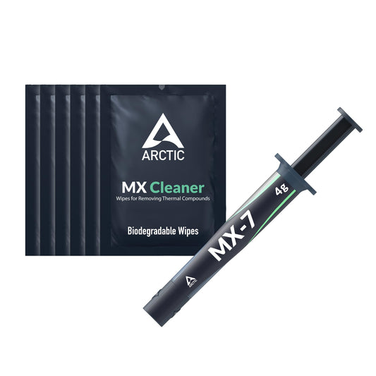ARCTIC MX-7 (4 g, incl. MX-Cleaner) - Ultimate Performance Thermal Paste for CPUs, Consoles, Graphics Cards, Laptops, Very High