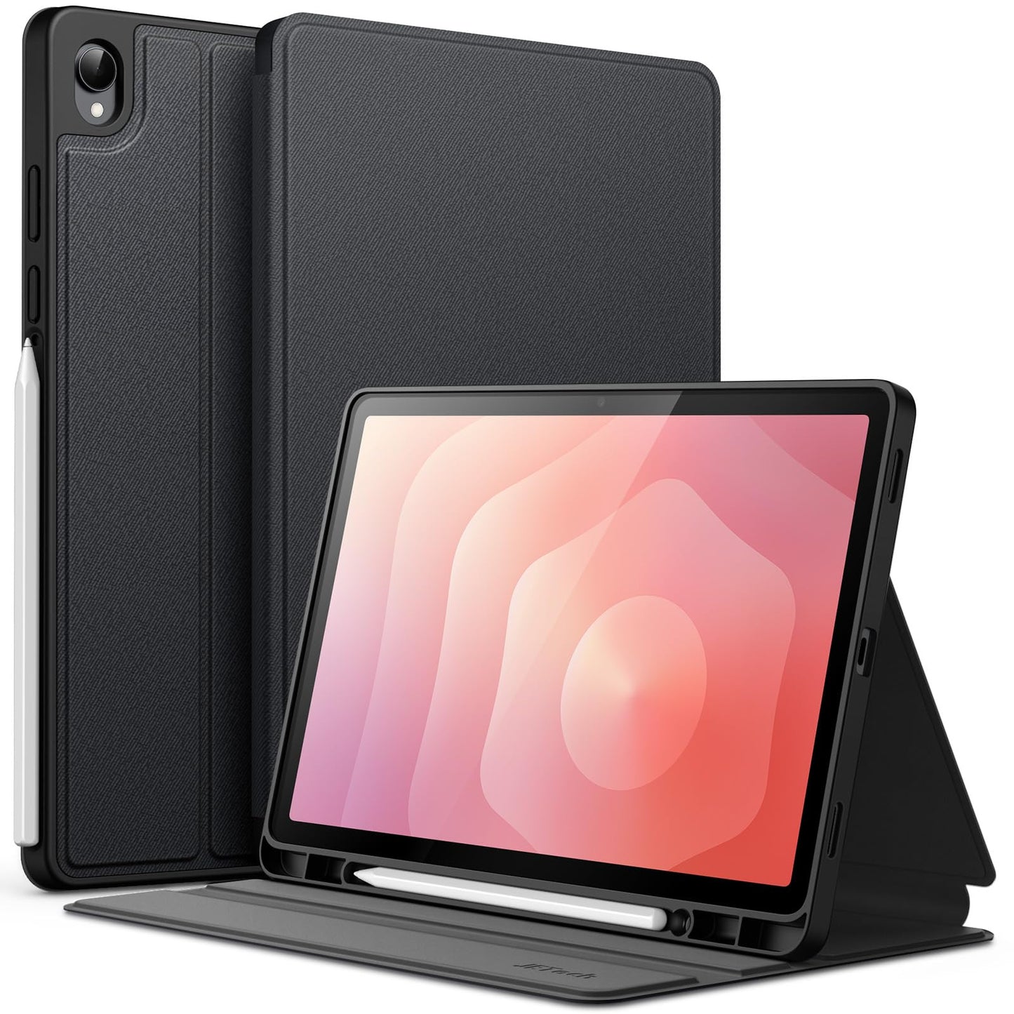 JETech Case for Samsung Galaxy Tab S11 with S Pen Holder, Slim Folio Stand Protective Tablet Cover, Multi-Angle Viewing, Auto Sl