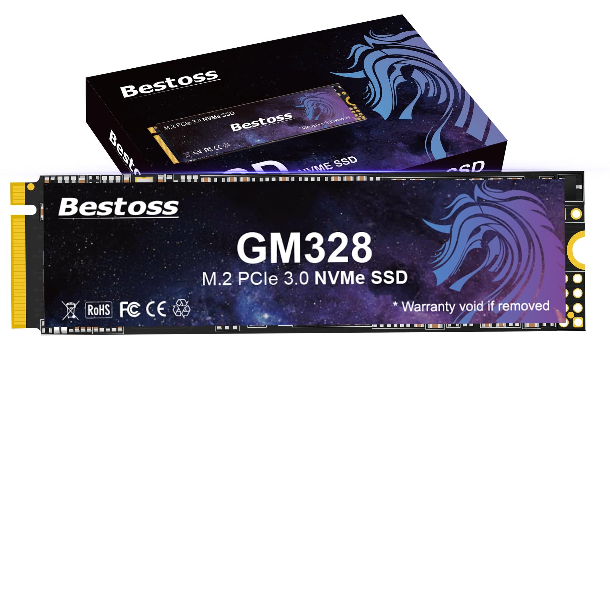 512GB PCIe Gen3 NVMe M.2 SSD, 2280 3D NAND Internal Solid State Drive, Dynamic SLC Cache, Up to 3500MB/s, For Students, Office W