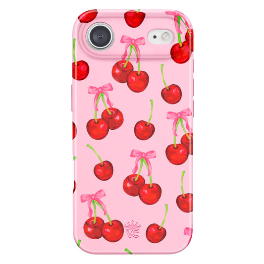 VELVET CAVIAR Case for iPhone 17 Air | Compatible with MagSafe | 10ft Drop Tested | Protective Designer Cases | Sweet Cherry