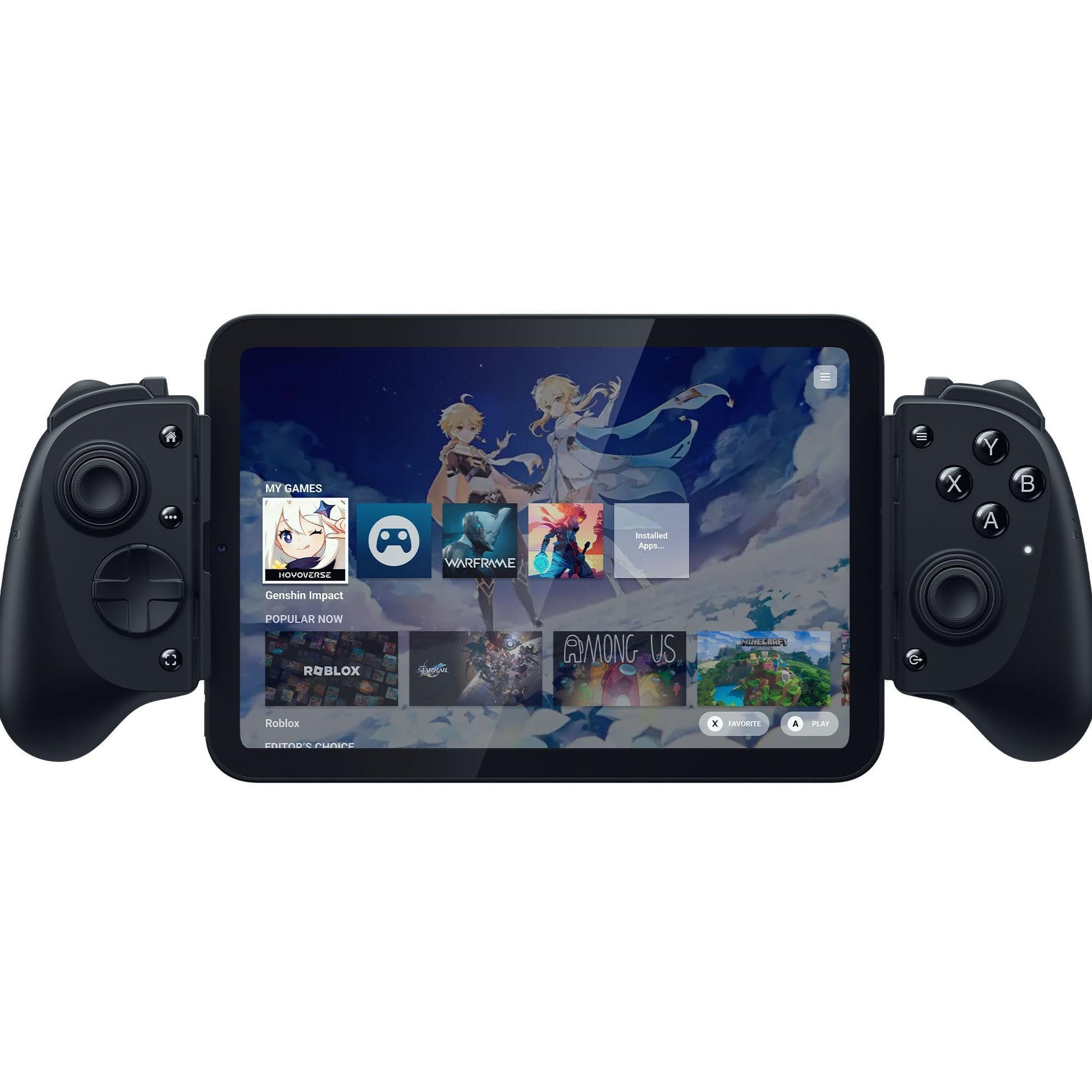 Razer Kishi V3 Pro Gaming Controller for iPhone 15, 16, 17 Series, Android & iPad mini up to 8: Full Sized TMR Thumbsticks - Bac