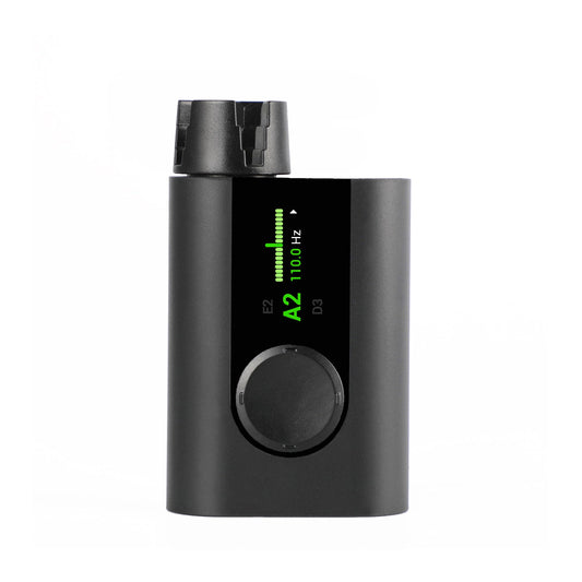 Roadie 3 Smart Automatic Guitar Tuner, Metronome & String Winder for Electric, Acoustic, Ukulele, Banjo, Black