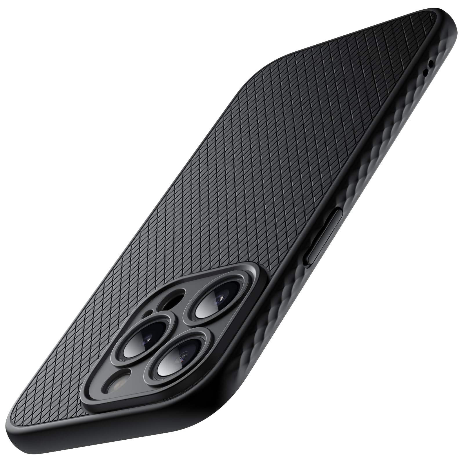 JETech Grip Case for iPhone 15 Pro 6.1-Inch, Soft TPU Slim Fit Protective Phone Cover with Camera Lens Full Protection, Shockpro