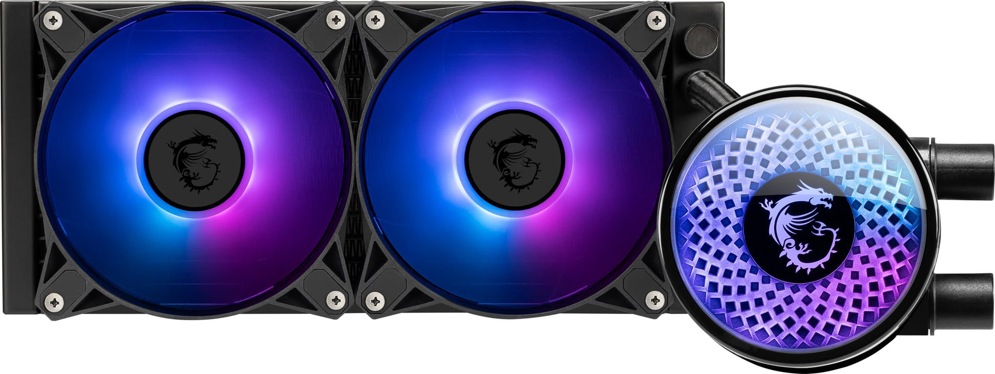 MSI MAG Coreliquid A12 240 - AIO ARGB CPU Liquid Cooler - 240mm Radiator - LGA 1700 Ready - Double Ball Bearring120mm ARGB PWM F