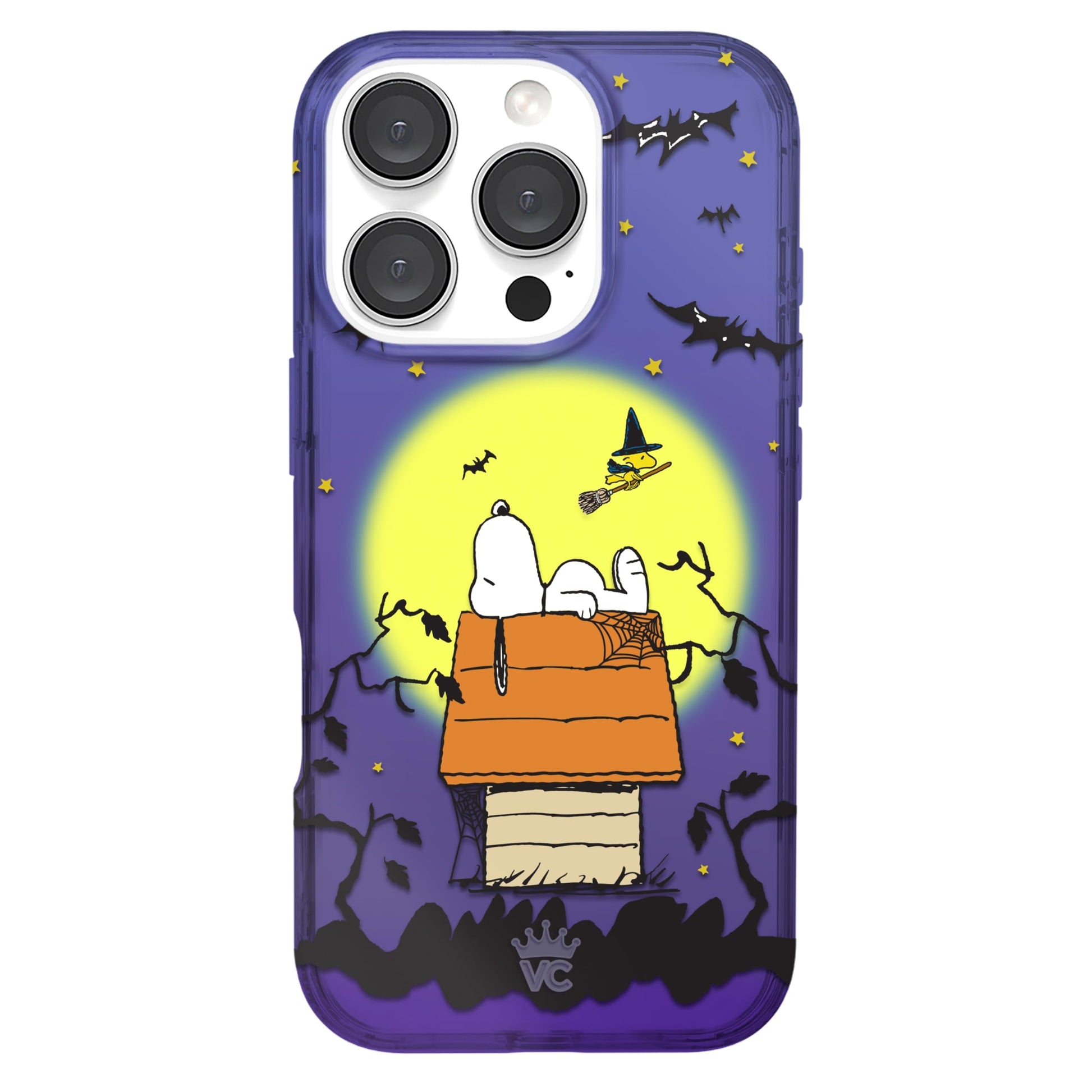 VELVET CAVIAR x Snoopy Phone Case for iPhone 16 Pro - Compatible with MagSafe [10ft Drop Tested] - Spooky Large Snoopy