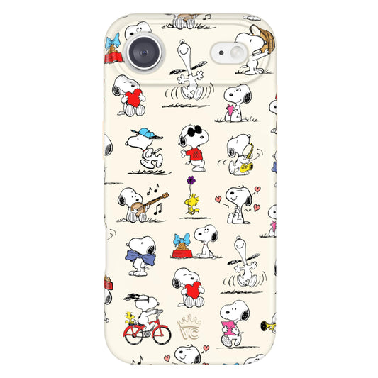 VELVET CAVIAR Case for iPhone 17 Air | Compatible with MagSafe | 10ft Drop Tested | Protective Designer Cases | Snoopy Moods