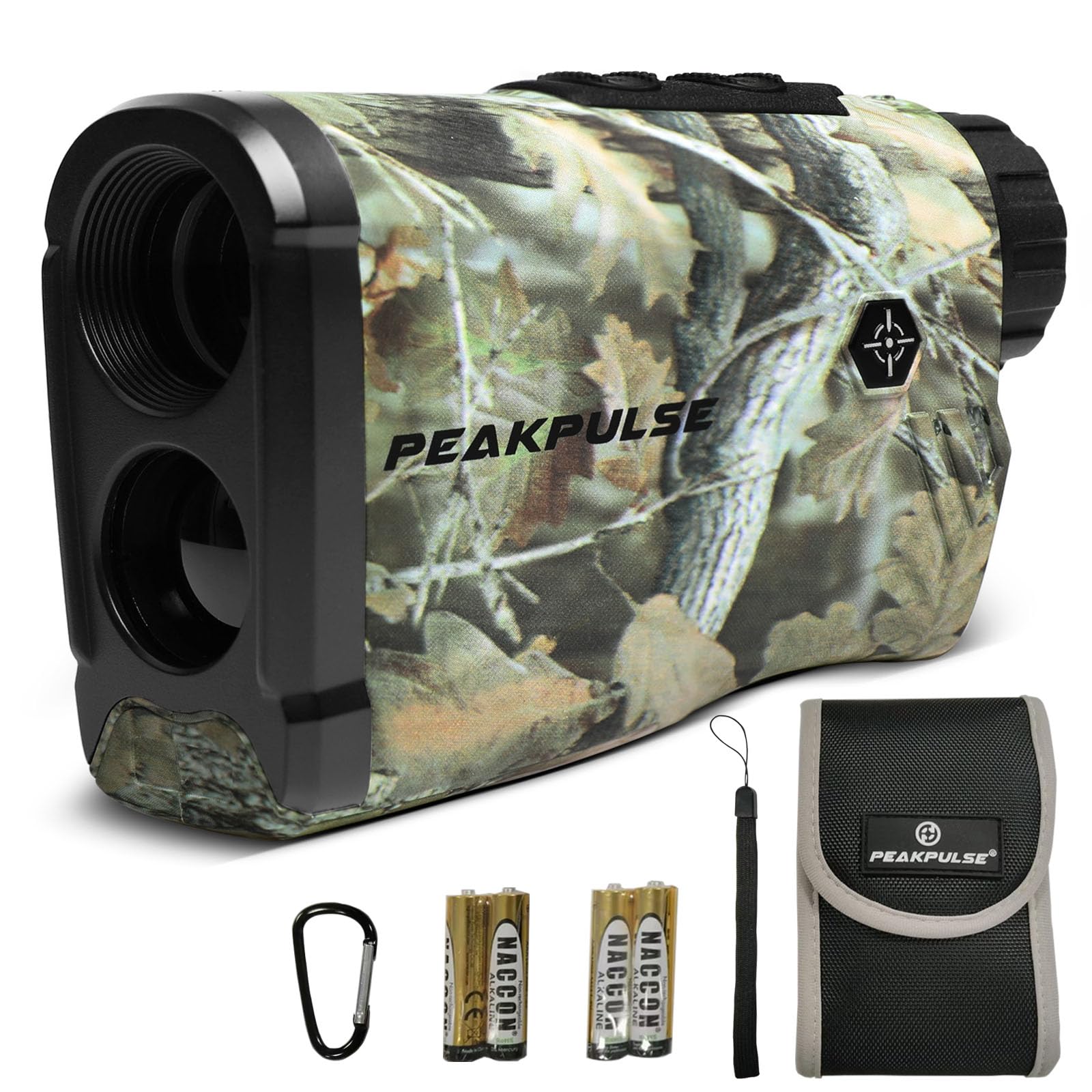 Hunting Rangefinder 1400Yds Laser Range Finder for Hunter Deer Tracker Men Women 6X Zoom 3 Modes Angle Horizontal Vertical Measu