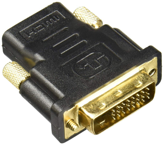 Rocstor Y10C126-B1 Premium HDMI to DVI-D Video Cable Adapter - F/M - 1 x HDMI Female Digital Audio/Video - 1 x DVI-D Male Digita