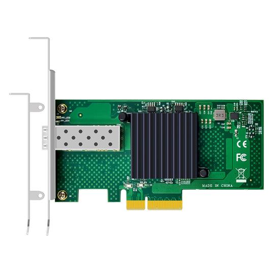 GLOTRENDS ST7315 1-Port 10Gb SFP+ Ethernet Network Card with Intel 82599EN Controller, PCIE 2.0 X4 Interface, Support Windows 11