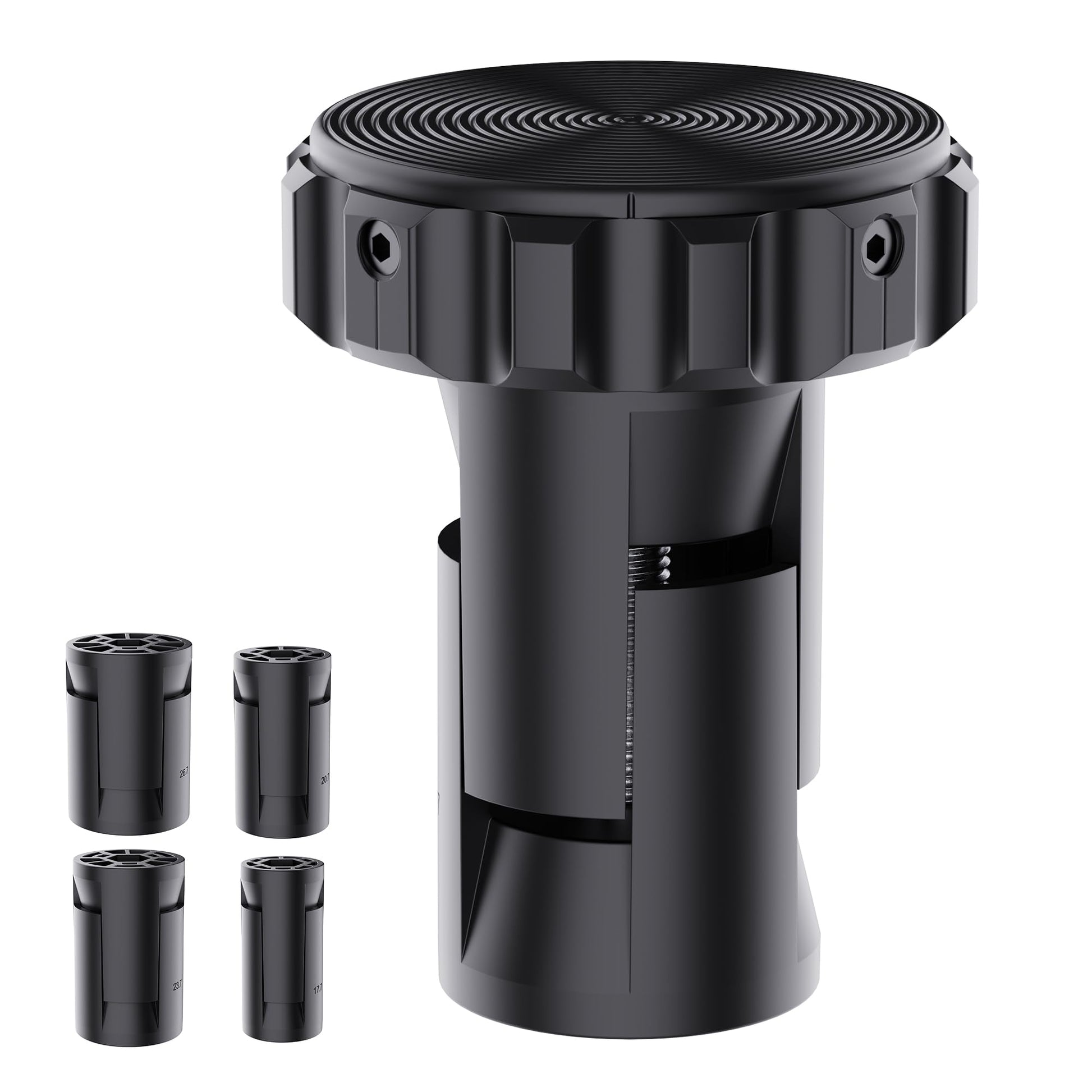 AirTag Bike Mount Hidden in Fork - Waterproof Anti-Theft Airtag Holder for Bicycle Frame Tubes (Fits 21-30mm/0.82-1.18in) w/Tool
