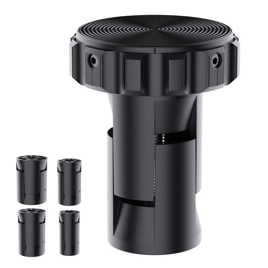 AirTag Bike Mount Hidden in Fork - Waterproof Anti-Theft Airtag Holder for Bicycle Frame Tubes (Fits 21-30mm/0.82-1.18in) w/Tool