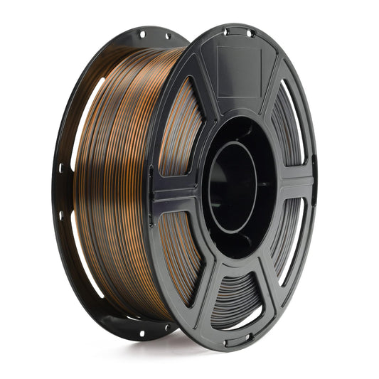 FLASHFORGE Silk PLA Filament 1.75mm, 3D Printer Filament 1kg (2.2lbs) Spool, Smooth and Silky Texture 3D Printing Filament, Dime