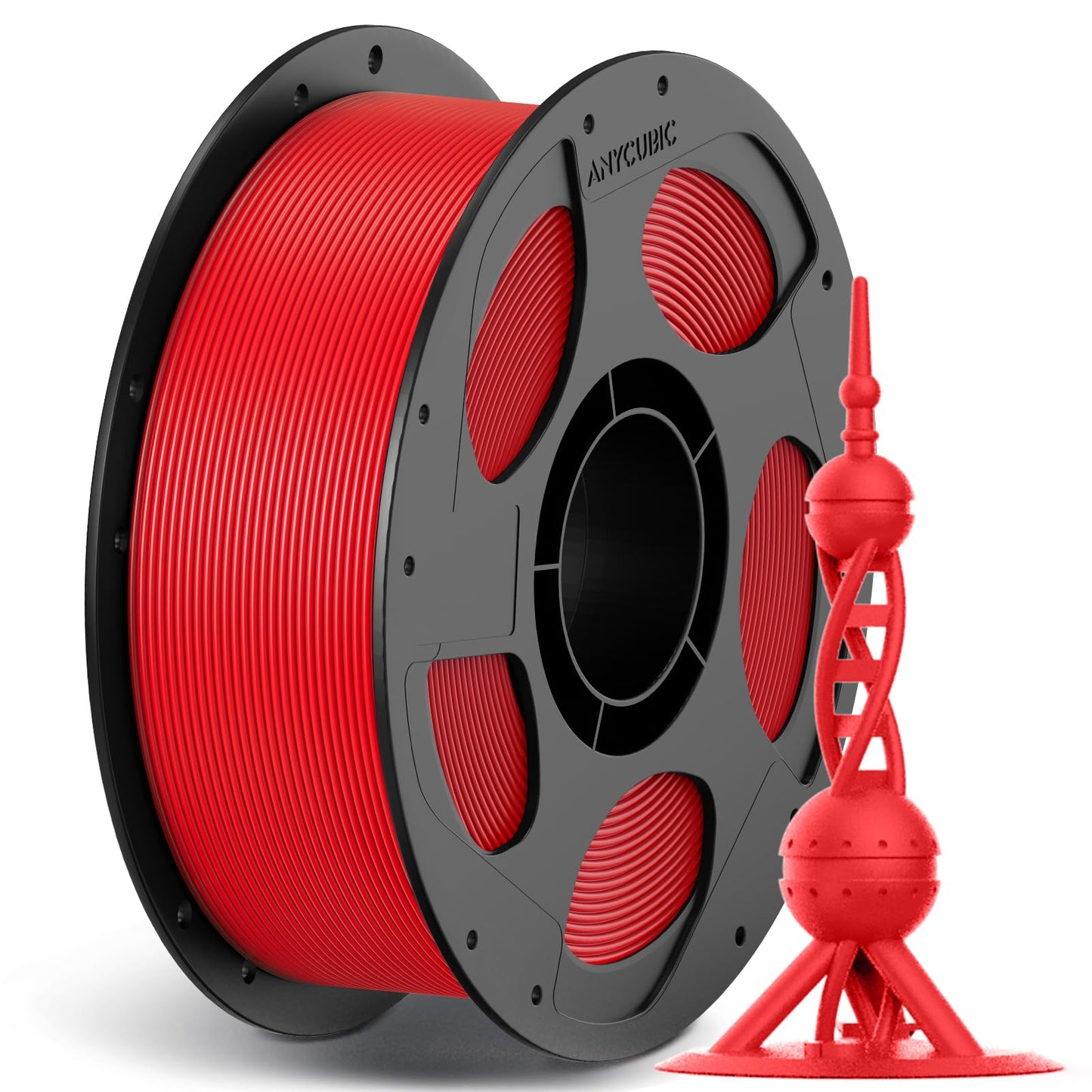 ANYCUBIC High Speed 3D Printer Filament 1.75mm, Rapid PLA Filament with High Prints Quality, Dimensional Accuracy +/- 0.02mm, Pr