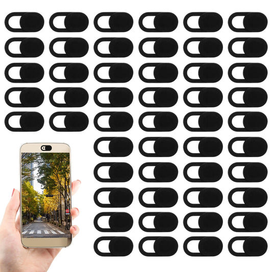 50 Pcs Webcam Cover Slide, 0.023 Inch Ultra-Thin Universal Laptop Camera Cover Slide for Laptop, Computer, Phone Protect Your Pr