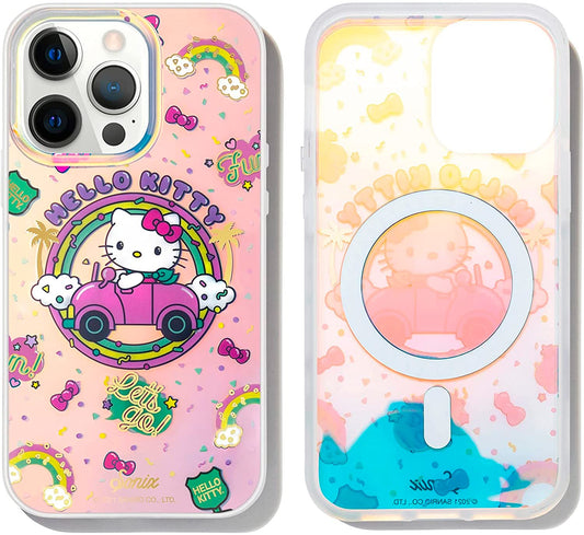 Sonix x Sanrio Phone Case for iPhone 13 Pro Max / 12 Pro Max | Compatible with MagSafe | 10ft Drop Tested | Cruisin Hello Kitty