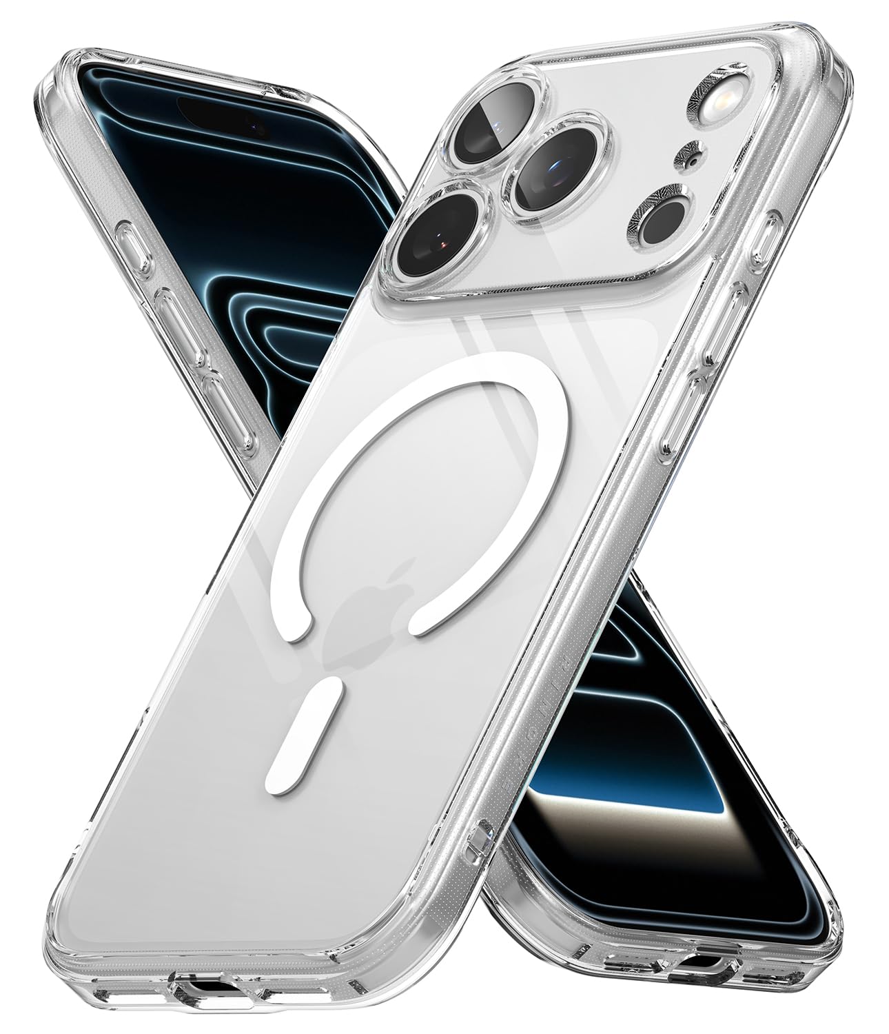 Ringke Fusion for iPhone 17 Pro Max Case [Compatible with MagSafe] UV Coating for Scratch & Discoloration Resistant, Shockproof