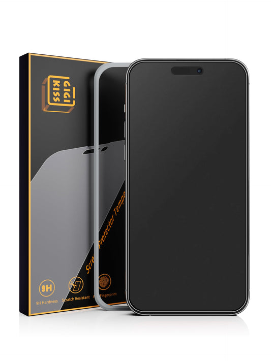 GIGIKISS 2 Pack Matte Screen Protector for iPhone 15 Pro Max -6.7 Inch, Anti Fingerprint Anti Glare Screen Protector Tempered Gl