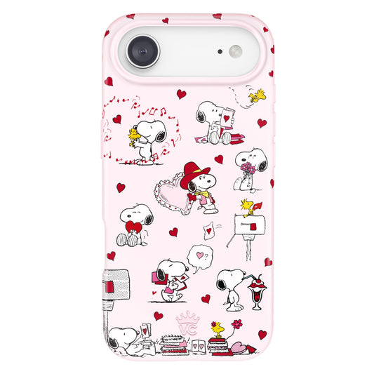 VELVET CAVIAR Case for iPhone 17 Air | Compatible with MagSafe | 10ft Drop Tested | Protective Valentines Day Cases | Snoopy Lo