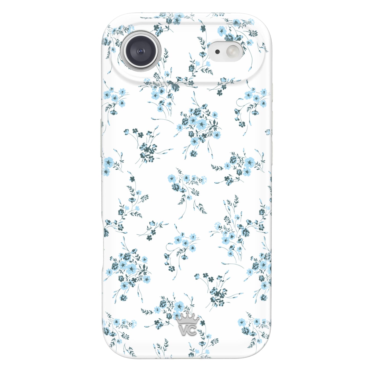 VELVET CAVIAR Case for iPhone 17 Air | Compatible with MagSafe | 10ft Drop Tested | Protective Designer Cases | French Blue Flor