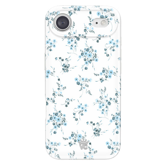VELVET CAVIAR Case for iPhone 17 Air | Compatible with MagSafe | 10ft Drop Tested | Protective Designer Cases | French Blue Flor
