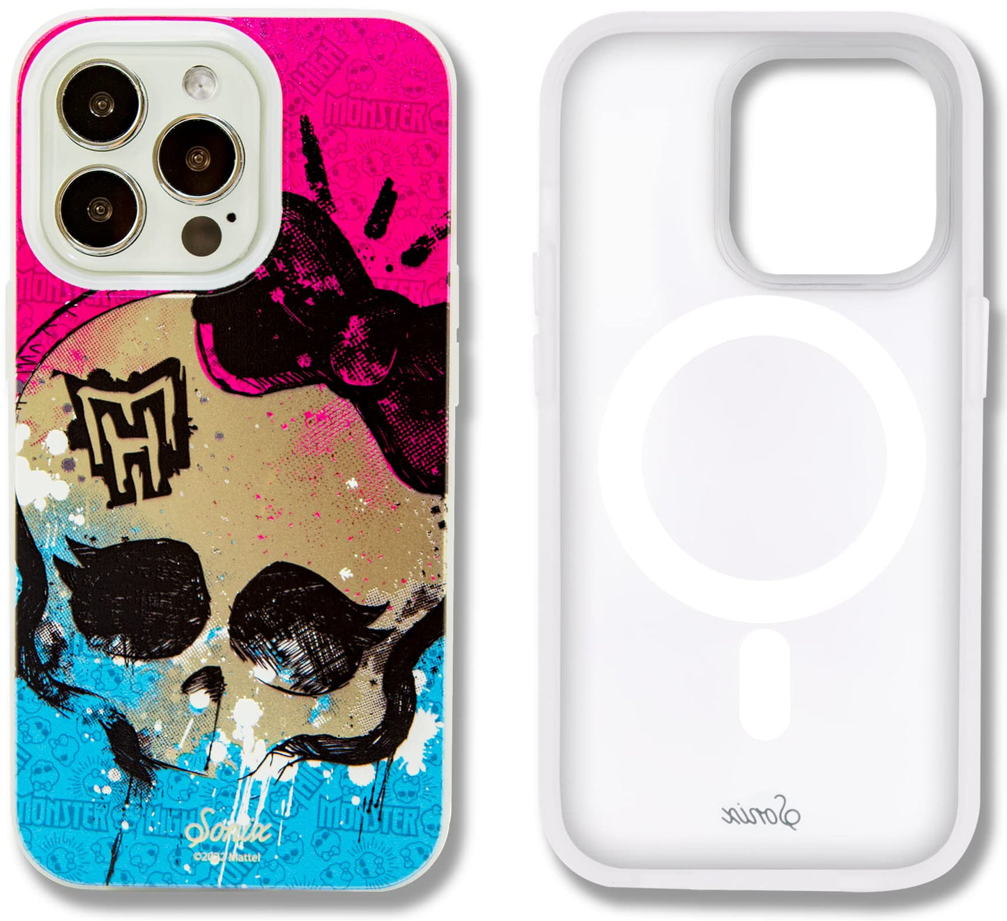 Sonix Case for iPhone 13 Pro | Compatible with MagSafe | 10ft Drop Tested | Monster Hi Skullette