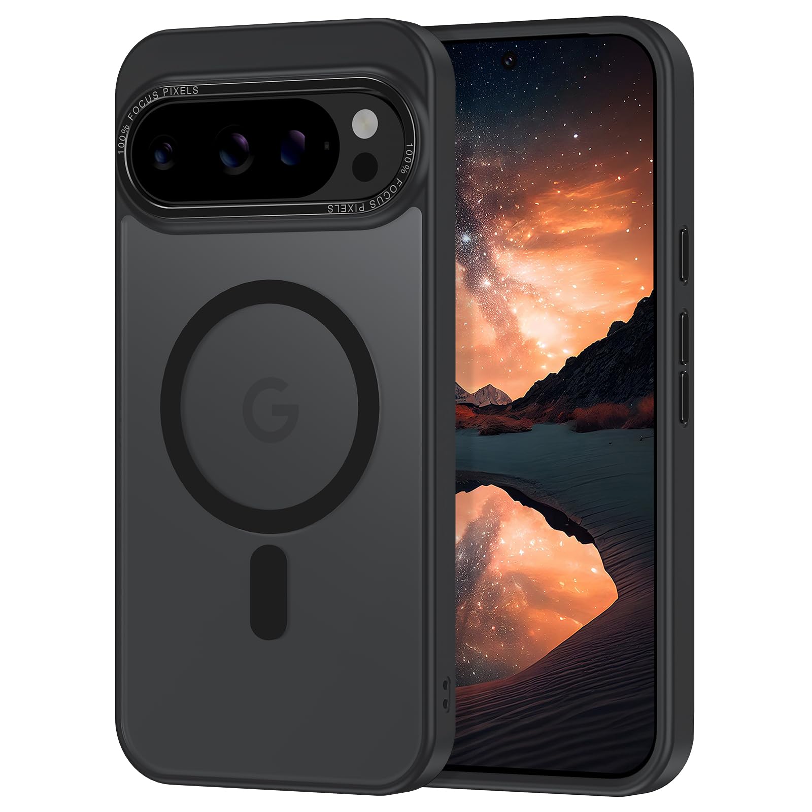 Casehas Magnetic for Google Pixel 10 Pro XL Case, [Military Grade Drop Protection] [Compatible with MagSafe] Shockproof Slim Tra