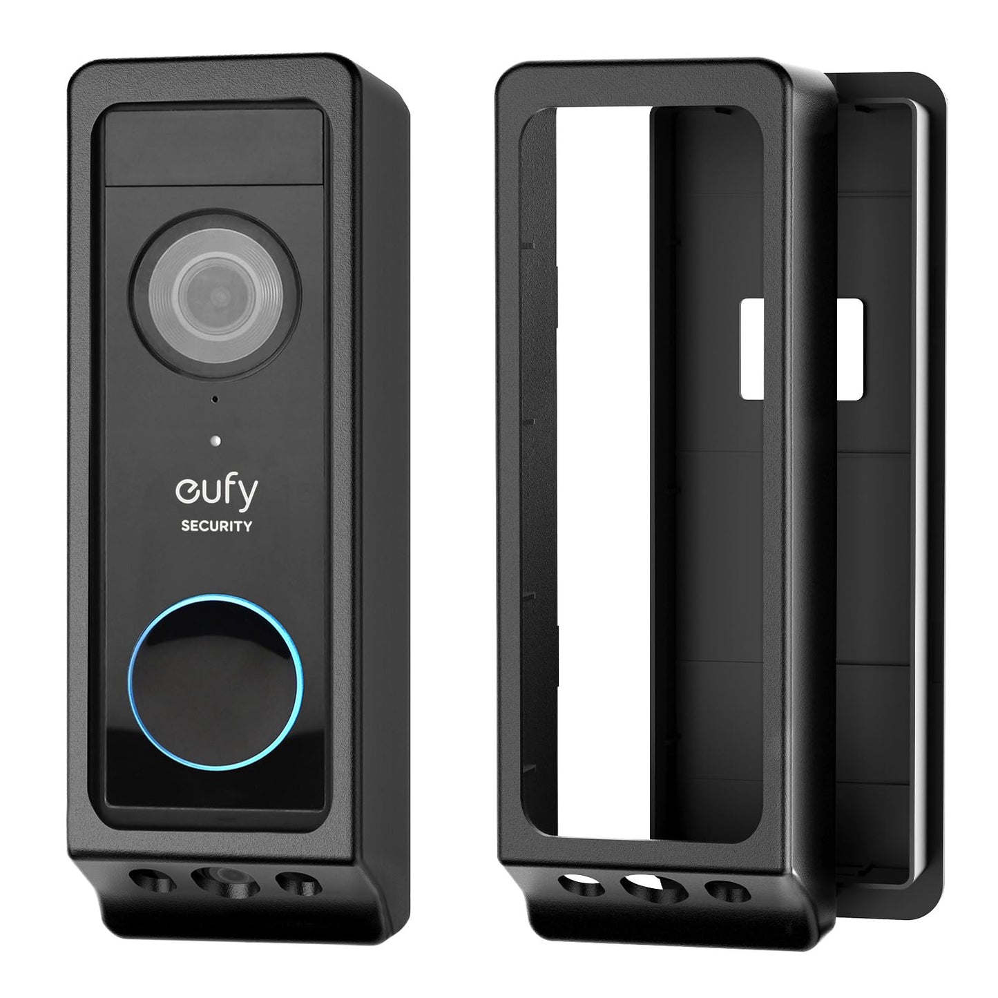 Anti-Theft Video Doorbell Mount for Eufy Doorbell E340/Wyze Duo Cam Doorbell, No-Drill Adjustable Mounting Bracket for Eufy E340