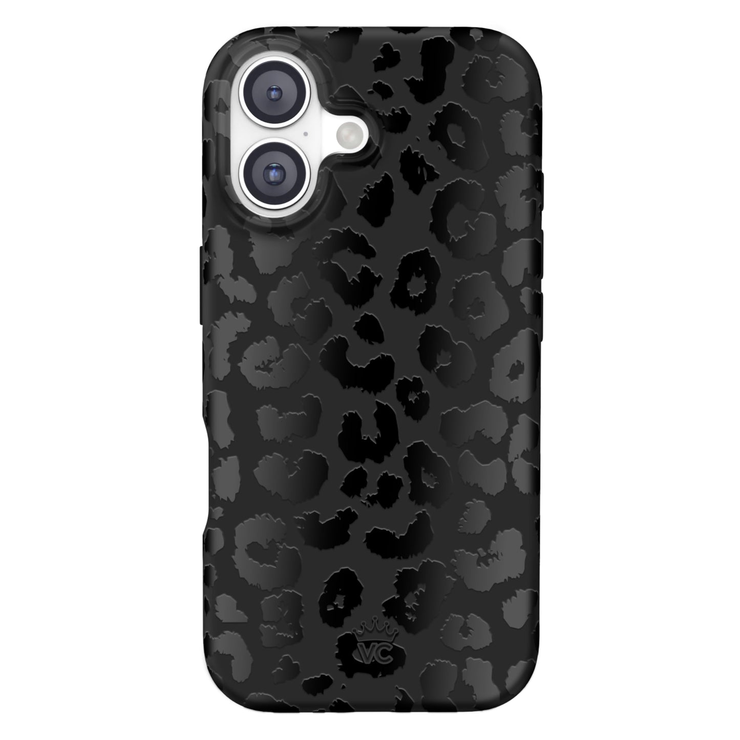 VELVET CAVIAR Case for iPhone 17 | Compatible with MagSafe | 10ft Drop Tested | Protective Designer Cases | Black Leopard Print