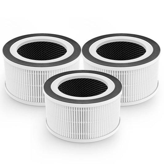 3-Pack H13 Filter Compatible with Afloia Fillo/Halo/Mooka Allo, 3-in-1 H13 Efficient Filtration for Fillo Air Puri-fier, for Afl