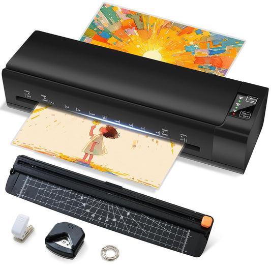 A3 Laminator Machine, 13 Inch 9-in-1 Thermal Laminator with Sheet