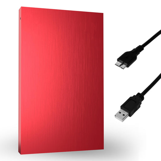 1TB External Hard Drive USB 3.0, Portable 2.5-Inch External HDD Backup Storage for Laptop, PC, Mac, Gaming Console (PS3/PS4) - R