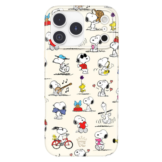 VELVET CAVIAR Case for iPhone 17 Pro Max | Compatible with MagSafe | 10ft Drop Tested | Protective Designer Cases | Snoopy Moods