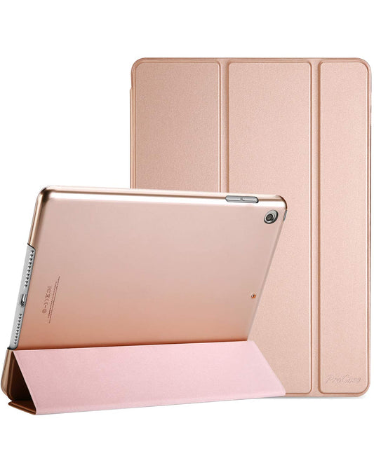 ProCase Smart Case for iPad mini 5th Generation(2019 Model), Lightweight Cover with Auto Sleep/Wake for iPad mini 5 -Rosegold