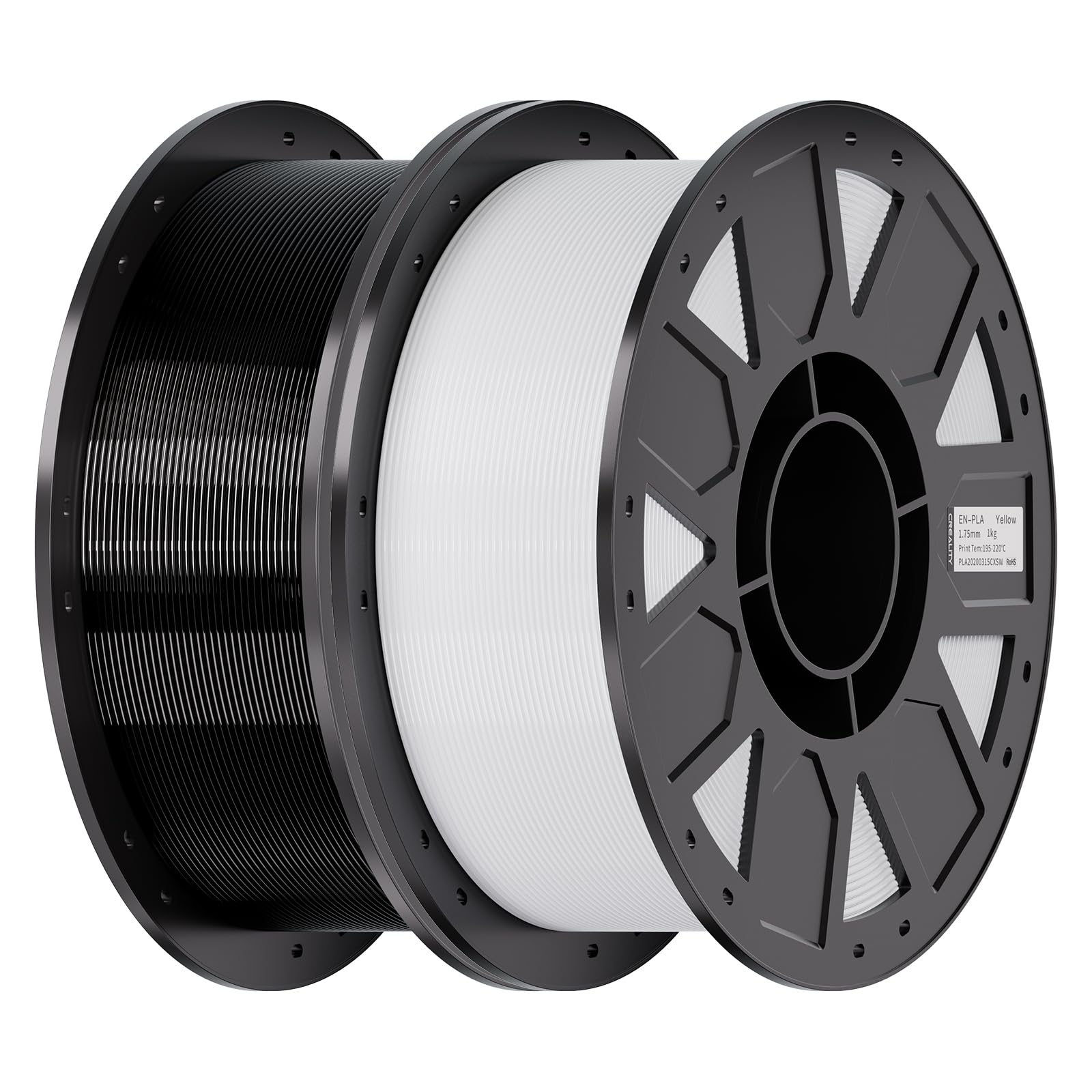 Creality Ender PETG 3D Printer Filament 1.75mm 2KG (4.4bs), High Precision, Strong Toughness, Odorless, Better Flow, Moisturepro