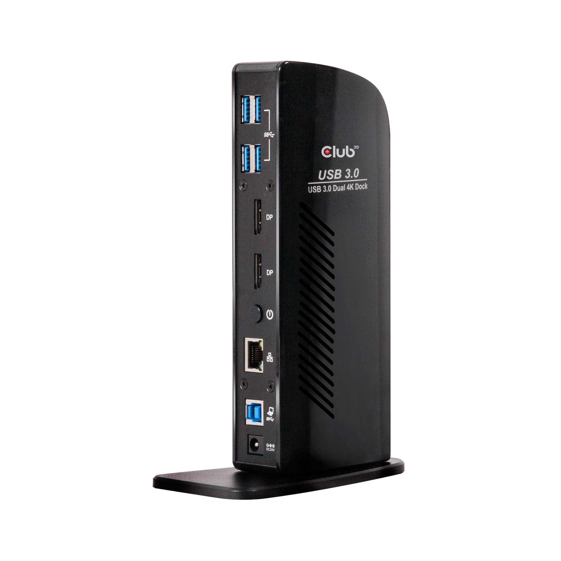 Club 3D CSV-1460 USB3.2 Gen1 Type A or C Dual Display 4K60Hz Docking Station