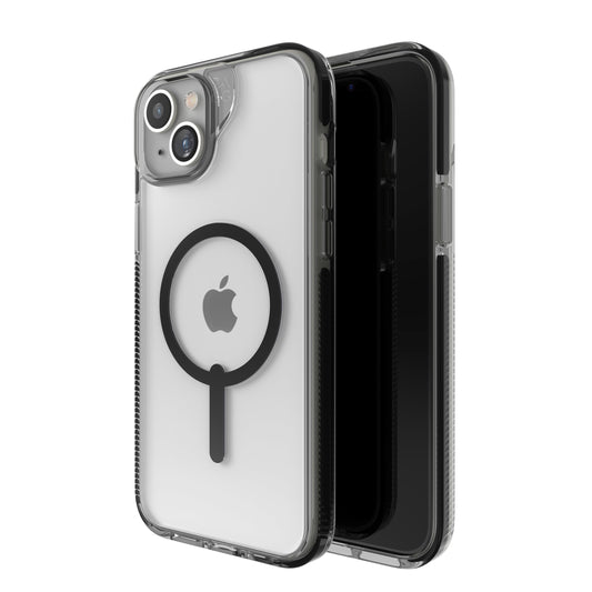 ZAGG Santa Cruz Snap iPhone 15 Plus/ 14 Plus Case - MagSafe Phone Case, Drop Protection (13ft/4m), Durable Graphene, Anti-Yellow
