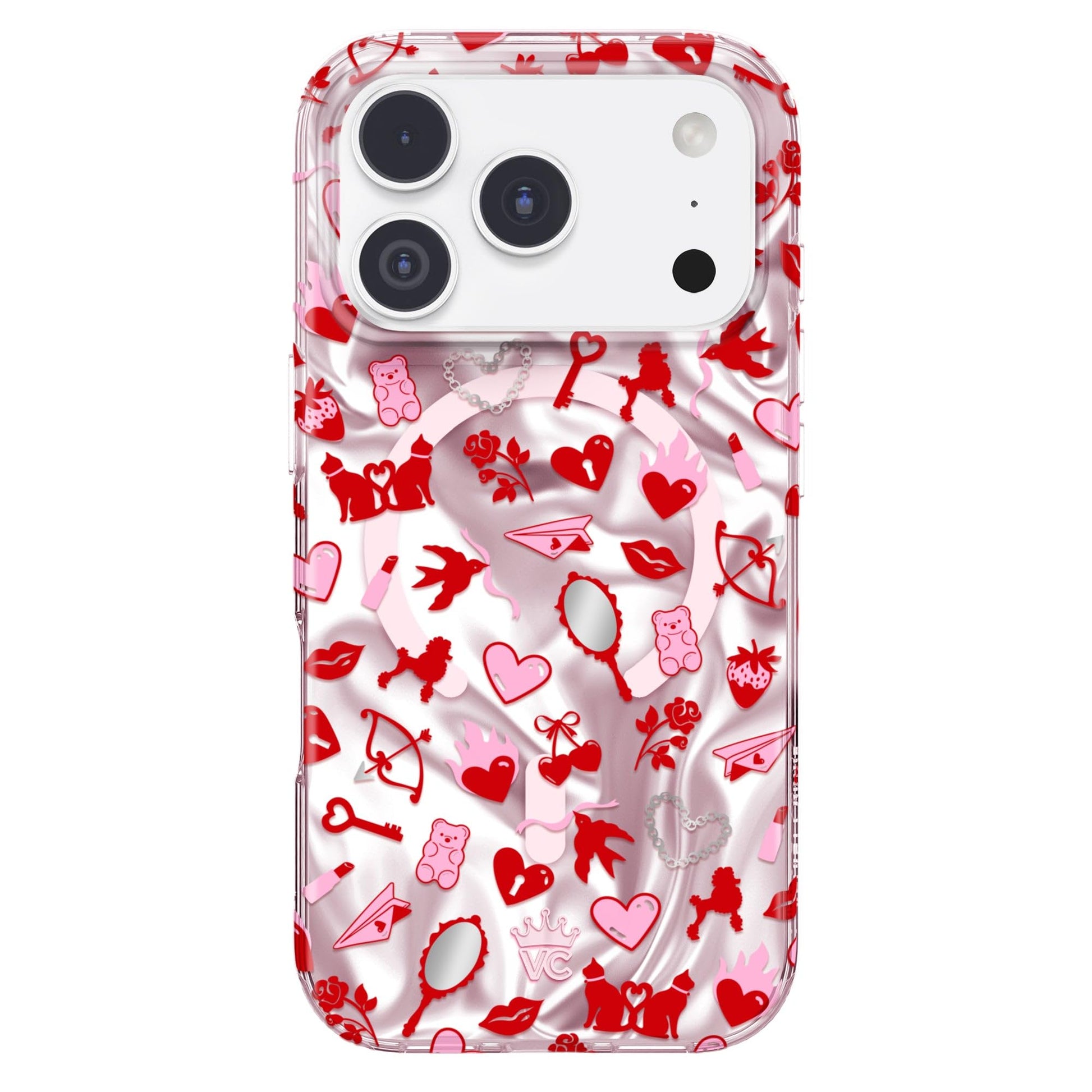 VELVET CAVIAR Case for iPhone 17 Pro | Compatible with MagSafe | 10ft Drop Tested | Protective Valentines Day Cases | Lover Gir