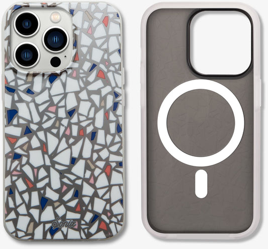 Sonix Case for iPhone 13 Pro | Compatible with MagSafe | 10ft Drop Tested | Terrazzo Black