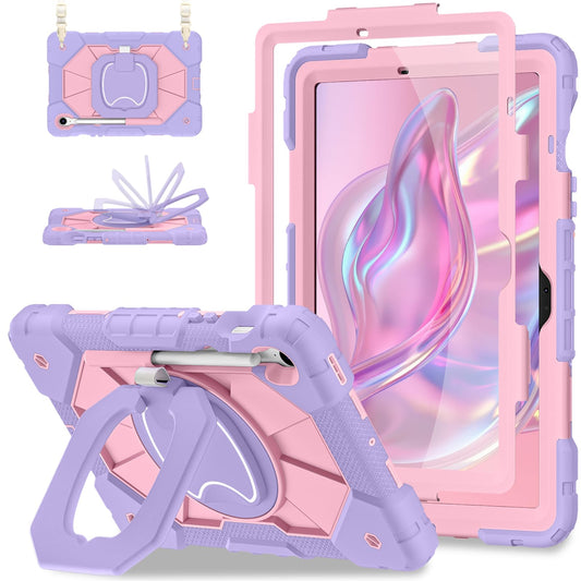 Scnioy Case for Samsung Galaxy Tab S10 Lite / S10 FE / S9 FE 10.9 Inch, Samsung Tab S9 11 Inch, Rugged Galaxy S10 Tablet Case wi
