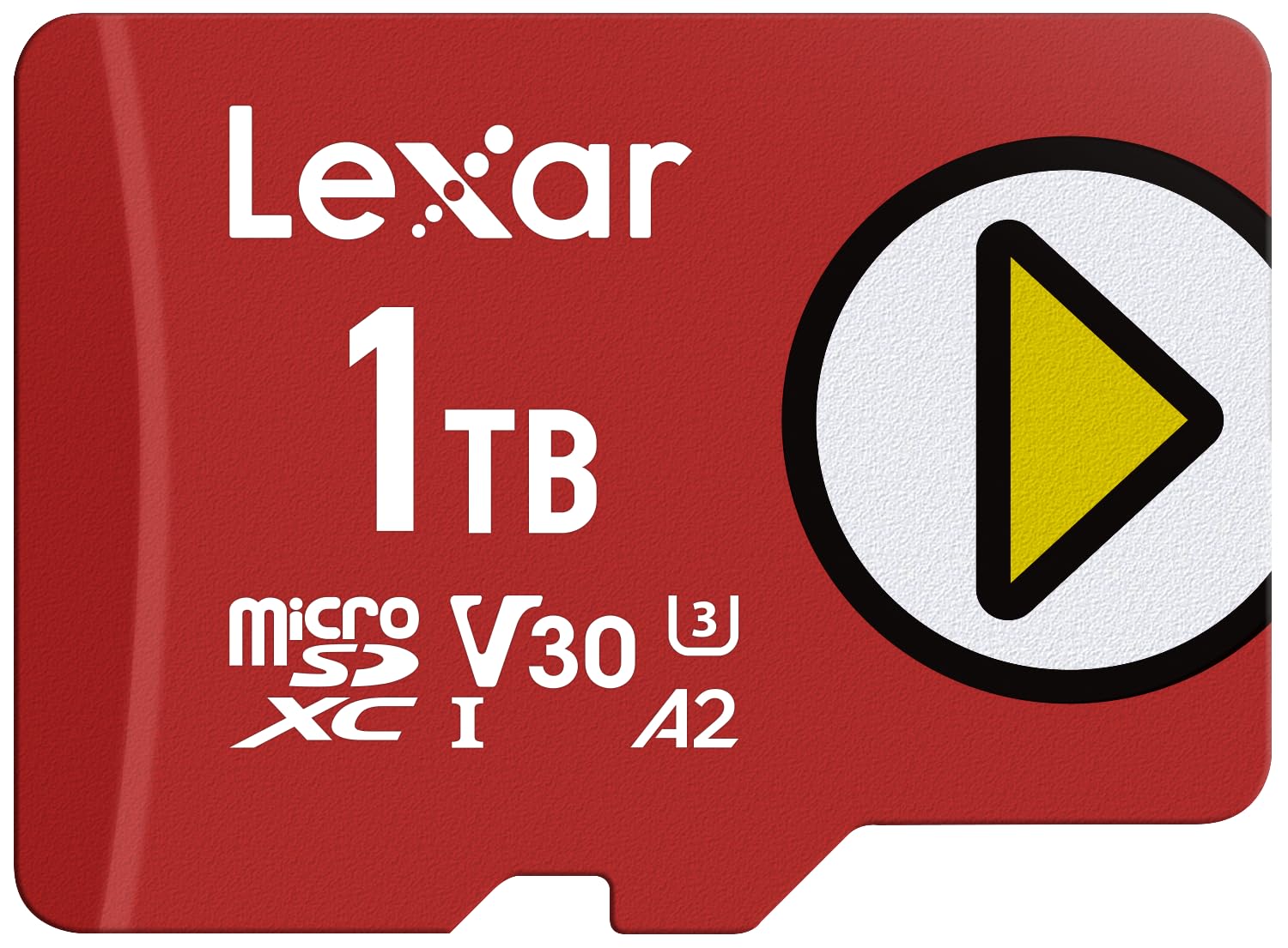 Lexar 1TB Play Micro SD Card, UHS-I, C10, U3, V30, A2, Full HD, 4K, Up to 205/140 MB/s microSDXC Memory Card, Expanded Storage f