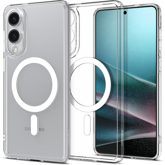 Spigen Ultra Hybrid MagFit Designed for Galaxy S25 Edge Case [Fast Wireless Charging/Magnet for Galaxy], [Anti-Yellowing] (2025)