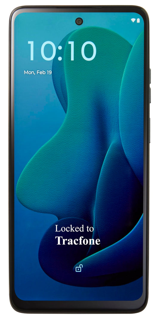 Tracfone Motorola Moto g 5G (2024) [Activation Promotion] Locked Prepaid Smartphone, 128GB, Gray - Includes $20 Unlimited Talk,