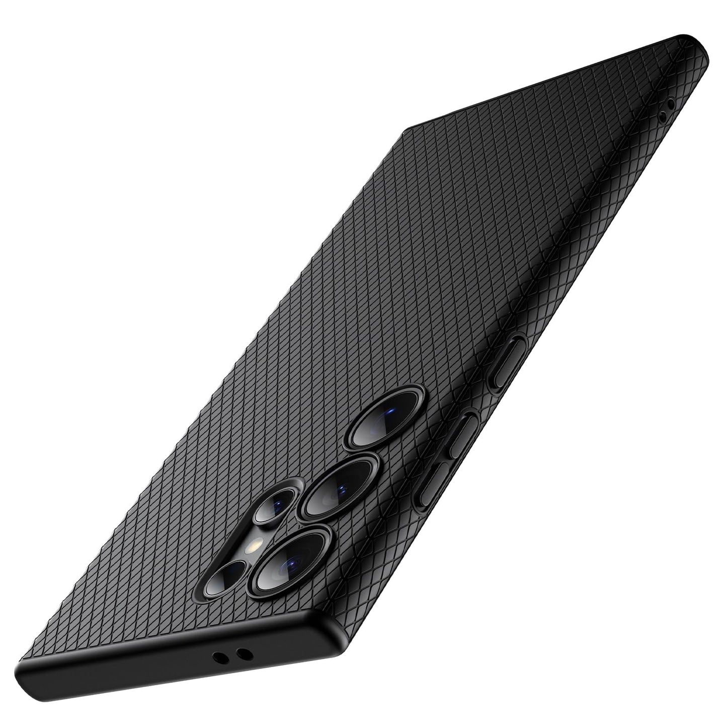 JETech Grip Case for Samsung Galaxy S24 Ultra, Soft TPU Slim Fit Protective Phone Cover with Camera Lens Full Protection, Shockp
